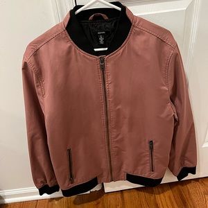 Dark pink bomber jacket- medium